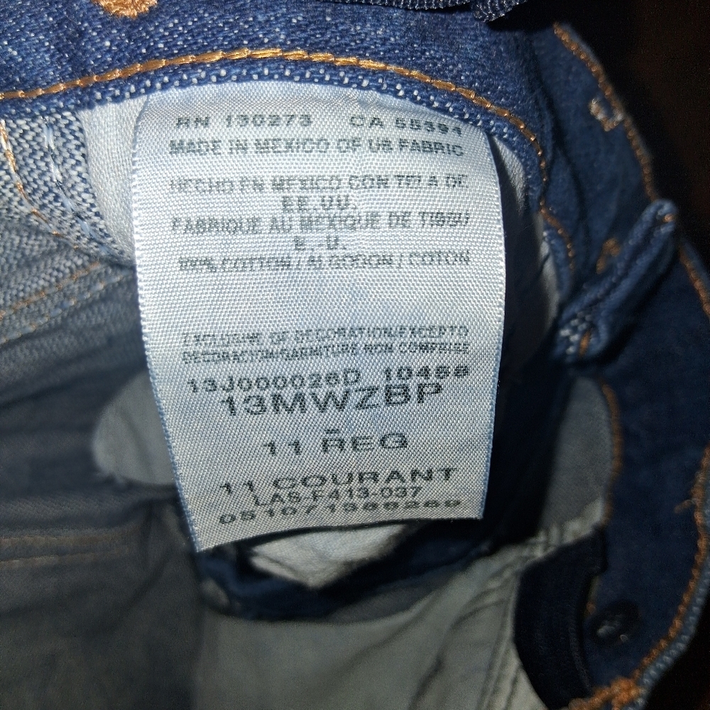 WRANGLER Boy's Western Blue Denim Jeans COWBOY RODEO 11 - Picture 4 of 6
